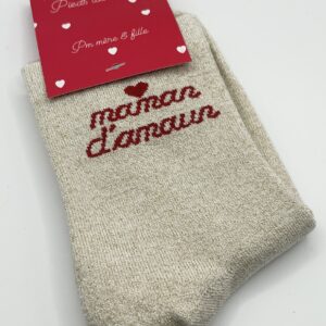 Chaussettes Mère/Fille Maman d’Amour